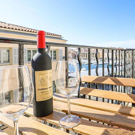 Apartament Le Pytheas - Vue Vieux-Port Avec Terrasse Et Clim Marsylia Zewnętrze zdjęcie