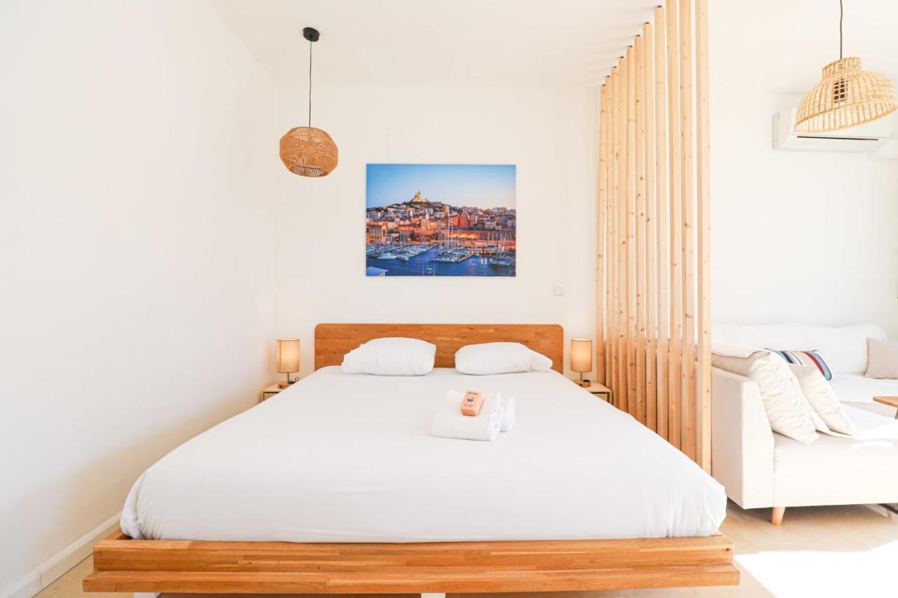 Apartament Le Pytheas - Vue Vieux-Port Avec Terrasse Et Clim Marsylia Zewnętrze zdjęcie