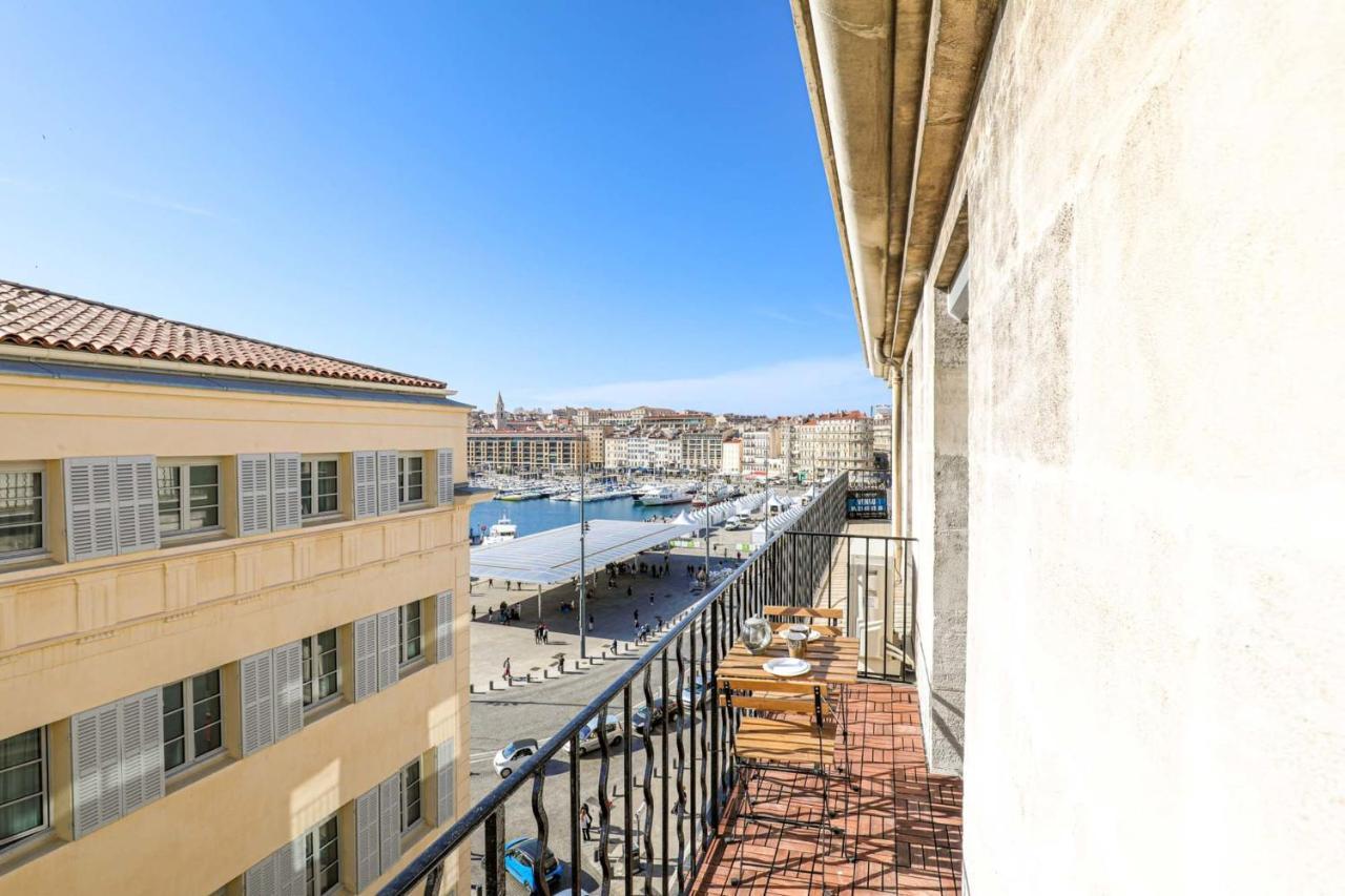 Apartament Le Pytheas - Vue Vieux-Port Avec Terrasse Et Clim Marsylia Zewnętrze zdjęcie